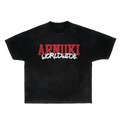 Arnuki Takeover Streetwear Tee Black Cotton True To Size Graphic Tee For Everyday Street Style